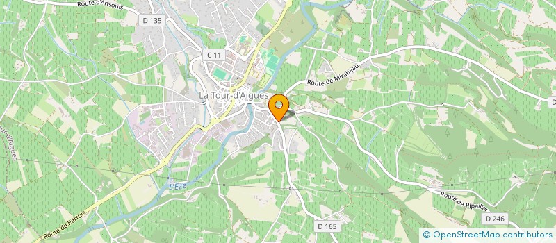 localisation de l'entreprise MADAME EMILIE LAOUCHET  LA TOUR-D'AIGUES