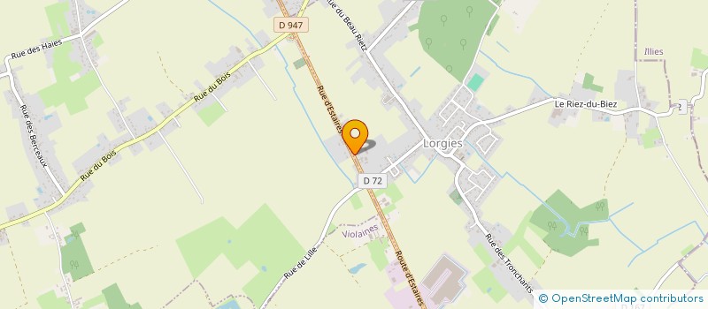 localisation de l'entreprise MADAME EMILIE LARTISIEN  LORGIES