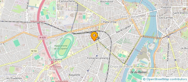 localisation de l'entreprise MADAME EMILIE LATINIER à TOULOUSE