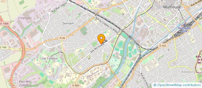 localisation de l'entreprise MADAME EMILIE LATRAYE  MULHOUSE