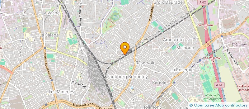 localisation de l'entreprise MADAME EMILIE LAURENS à TOULOUSE
