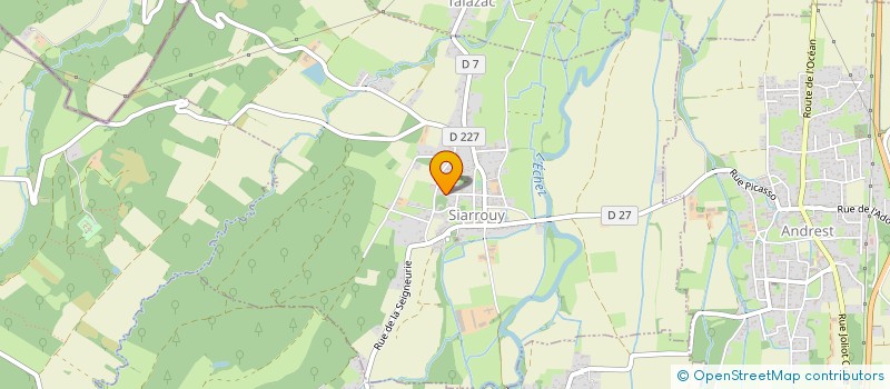 localisation de l'entreprise MADAME EMILIE LAVIGNE  PONSON-DESSUS