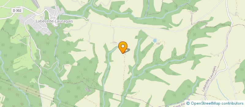localisation de l'entreprise MADAME EMILIE LAZARO  LABECEDE-LAURAGAIS