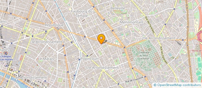 localisation de l'entreprise MADAME EMILIE LE BAYON  PARIS