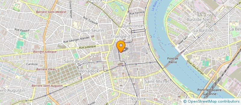 localisation de l'entreprise MADAME EMILIE LE BORGNE  BORDEAUX