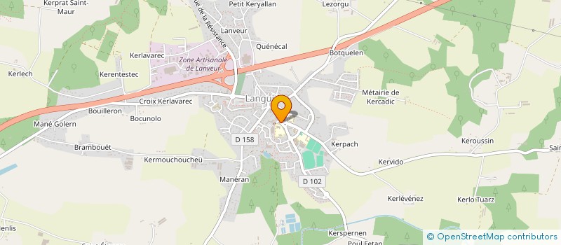 localisation de l'entreprise MADAME EMILIE LE BOULAIRE  LANGUIDIC