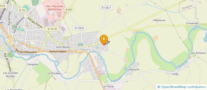 localisation de l'entreprise MADAME EMILIE LE BRETON à YEVRES