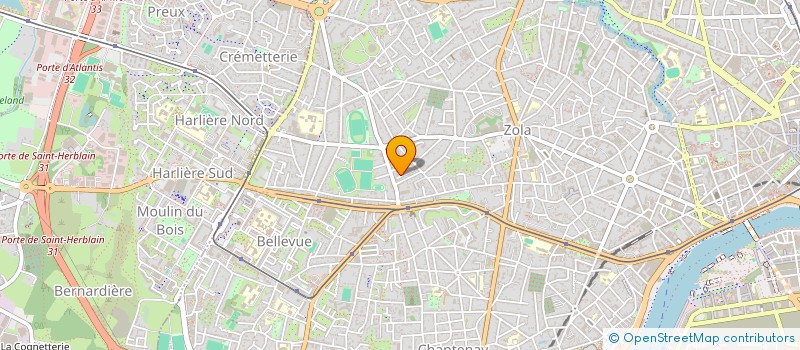 localisation de l'entreprise MADAME EMILIE LE BRUSQ à NANTES