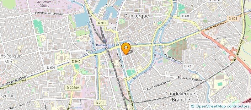 localisation de l'entreprise MADAME EMILIE LE DIEU à DUNKERQUE