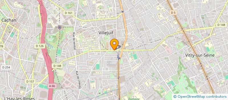 localisation de l'entreprise MADAME EMILIE LE GALL  VILLEJUIF