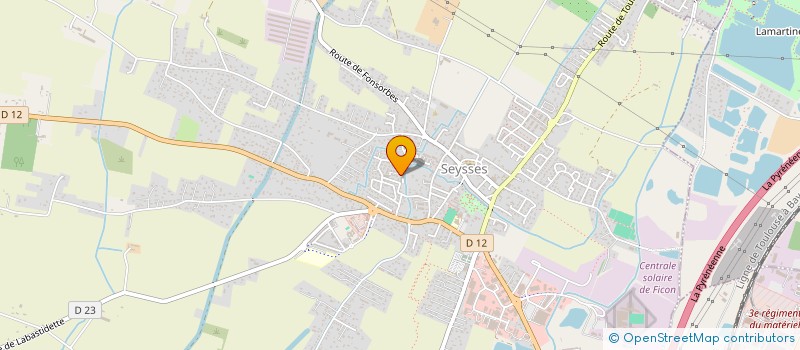 localisation de l'entreprise MADAME EMILIE LE LANN  SEYSSES