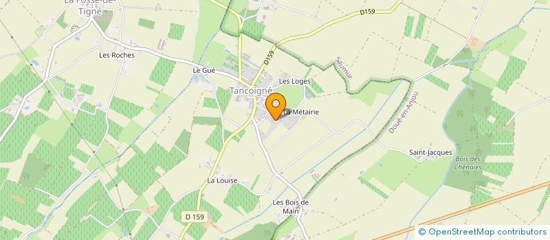 localisation de l'entreprise MADAME EMILIE LE PIOUFLE à LYS-HAUT-LAYON