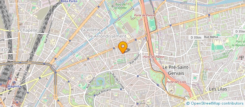 localisation de l'entreprise MADAME EMILIE LE RET  PARIS