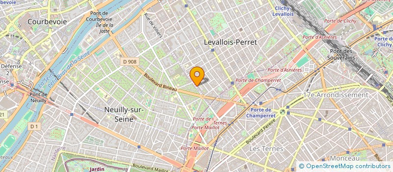 localisation de l'entreprise MADAME EMILIE LE ROY à LEVALLOIS-PERRET