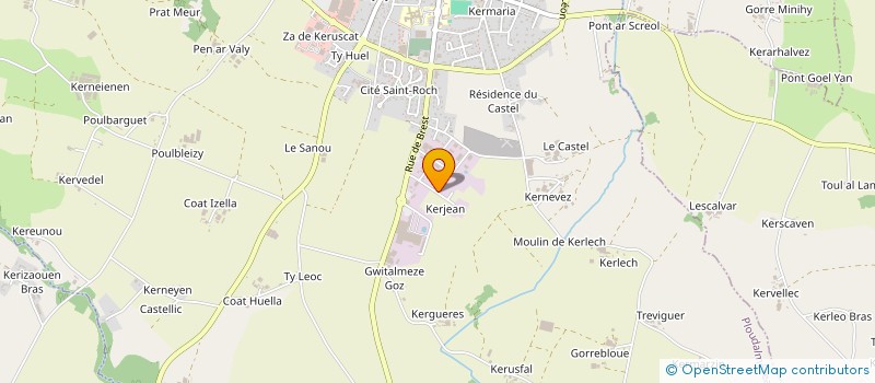 localisation de l'entreprise MADAME EMILIE LEAUSTIC  PLOUGUIN