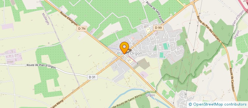 localisation de l'entreprise MADAME EMILIE LEBAS à PLAN-D'ORGON
