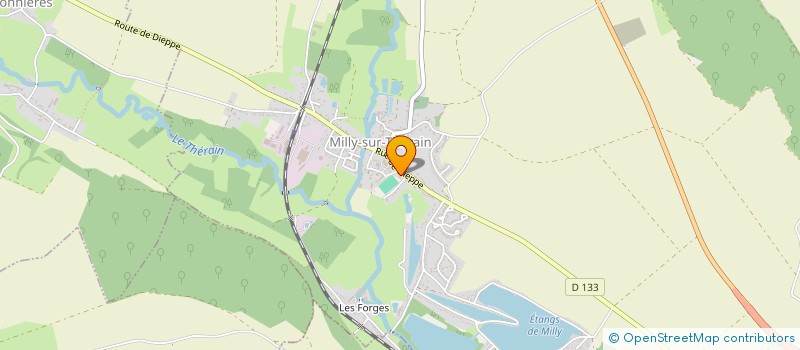 localisation de l'entreprise MADAME EMILIE LEBESGUE  MILLY-SUR-THERAIN