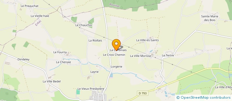 localisation de l'entreprise MADAME EMILIE LECOINTE  EREAC