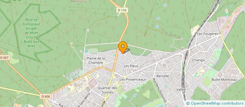 localisation de l'entreprise MADAME EMILIE LEDOUX à FONTAINEBLEAU