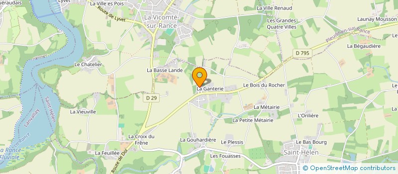 localisation de l'entreprise MADAME EMILIE LEFEBVRE  SAINT-HELEN