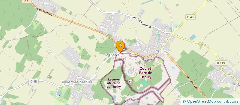 localisation de l'entreprise MADAME EMILIE LEFEVRE  OSMOY