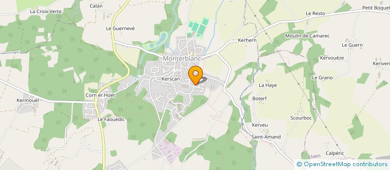 localisation de l'entreprise MADAME EMILIE LEFORT  MONTERBLANC