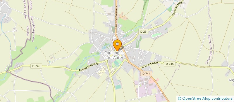 localisation de l'entreprise MADAME EMILIE LEFRANC  COULONGES-SUR-L'AUTIZE