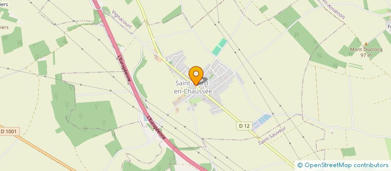 localisation de l'entreprise MADAME EMILIE LEGRIS  SAINT-VAAST-EN-CHAUSSEE