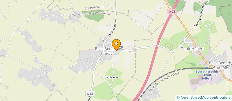 localisation de l'entreprise MADAME EMILIE LEGROS  FLANCOURT-CRESCY-EN-ROUMOIS