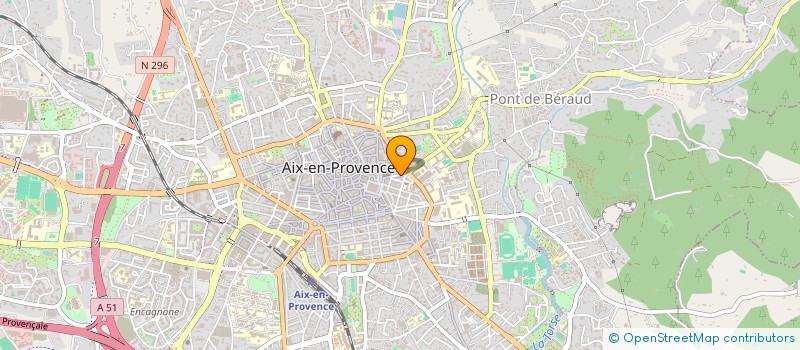 localisation de l'entreprise MADAME EMILIE LEGZIEL  AIX-EN-PROVENCE