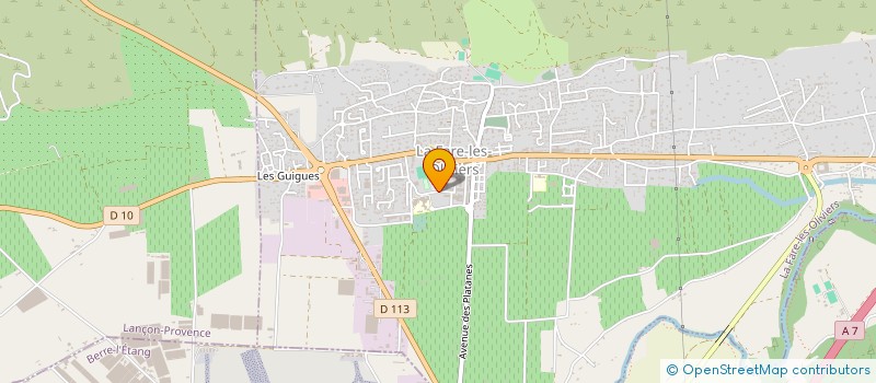 localisation de l'entreprise MADAME EMILIE LEITE DA COSTA  LA FARE-LES-OLIVIERS