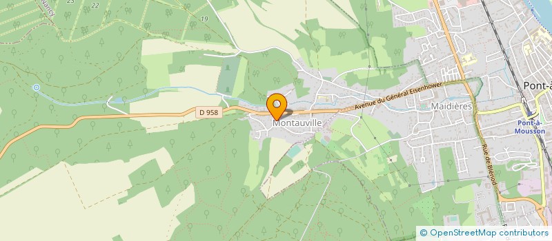 localisation de l'entreprise MADAME EMILIE LEJEUNE  MONTAUVILLE
