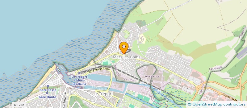 localisation de l'entreprise MADAME EMILIE LEJEUNE  MERS-LES-BAINS