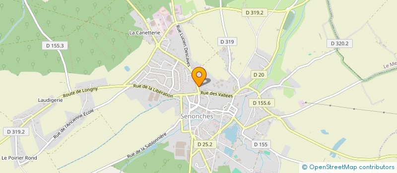 localisation de l'entreprise MADAME EMILIE LEJEUNE à SENONCHES