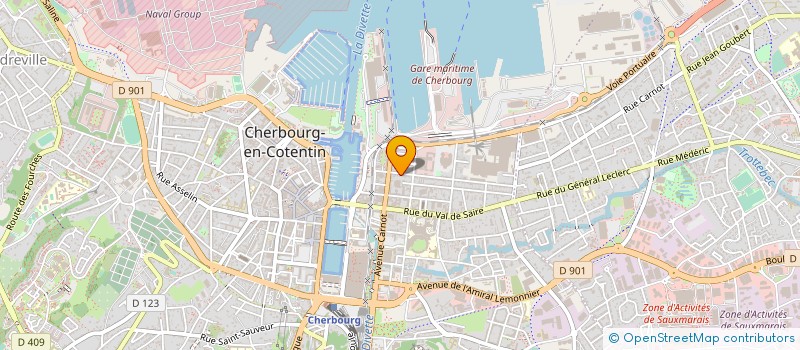 localisation de l'entreprise MADAME EMILIE LEJOLIVET  CHERBOURG-EN-COTENTIN