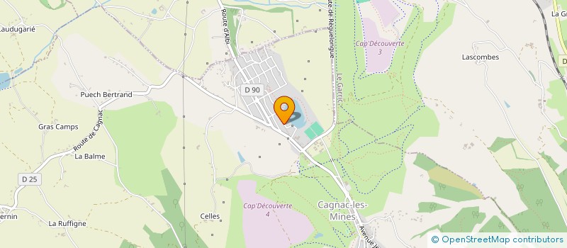 localisation de l'entreprise MADAME EMILIE LELEXIAN  CAGNAC-LES-MINES