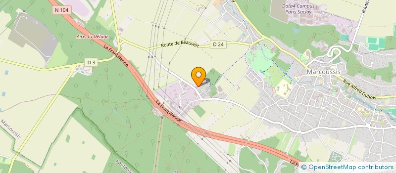 localisation de l'entreprise MADAME EMILIE LELONG  MARCOUSSIS