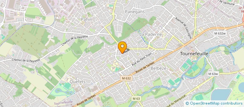 localisation de l'entreprise MADAME EMILIE LENGLET à TOURNEFEUILLE