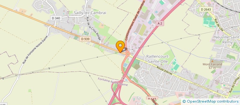 localisation de l'entreprise MADAME EMILIE LENOIR  CAMBRAI