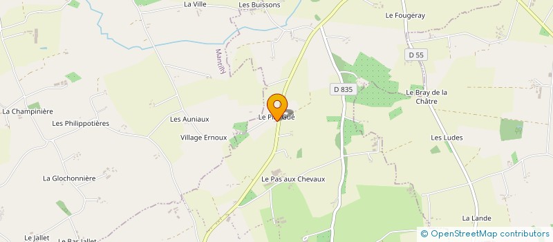 localisation de l'entreprise MADAME EMILIE LEPARC à SAINT-ROCH-SUR-EGRENNE