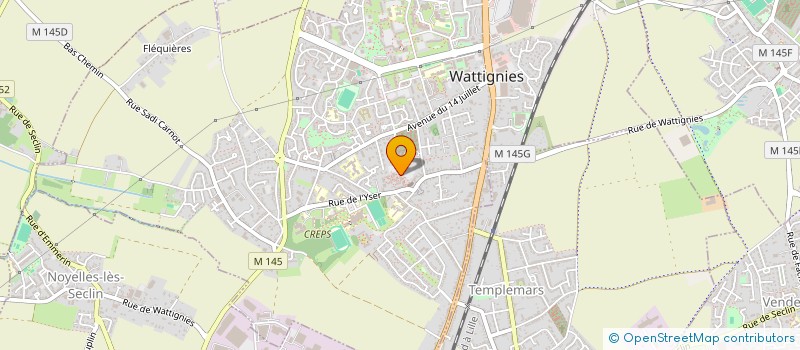 localisation de l'entreprise MADAME EMILIE LEPILLER  WATTIGNIES