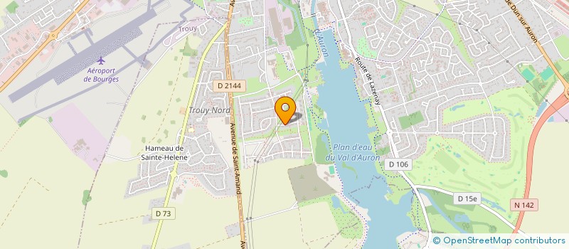 localisation de l'entreprise MADAME EMILIE LEPINAT  BOURGES