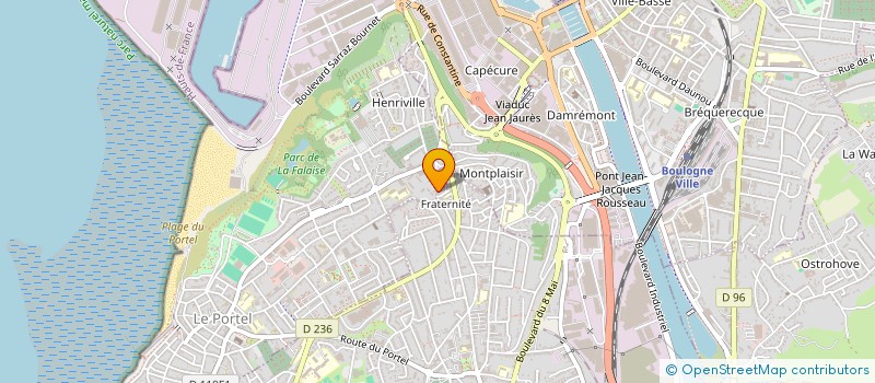 localisation de l'entreprise MADAME EMILIE LERAT  OUTREAU