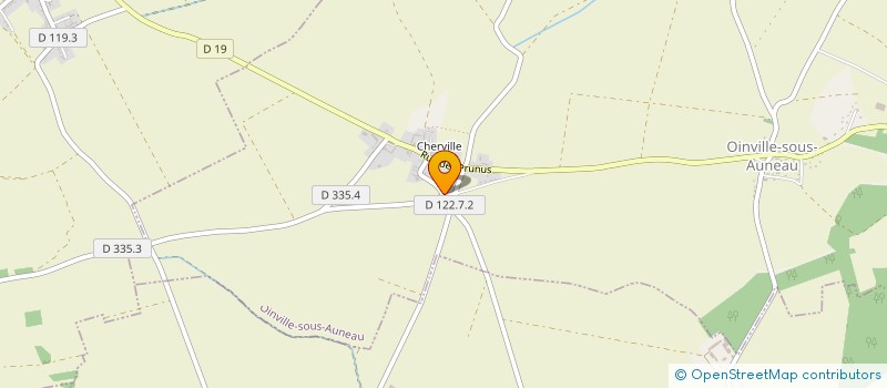 localisation de l'entreprise MADAME EMILIE LERONDEAU à OINVILLE-SOUS-AUNEAU