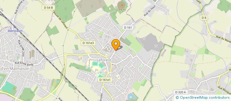 localisation de l'entreprise MADAME EMILIE LEROUGE  LEFOREST