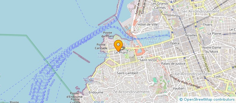 localisation de l'entreprise MADAME EMILIE LEROY à MARSEILLE