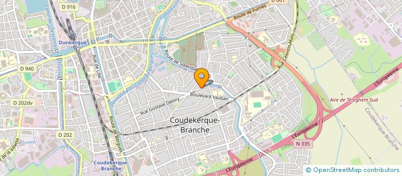 localisation de l'entreprise MADAME EMILIE LEROY  COUDEKERQUE-BRANCHE