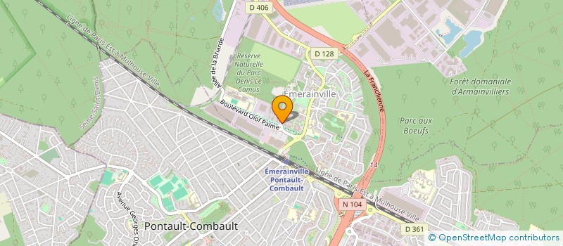 localisation de l'entreprise MADAME EMILIE LEROY  EMERAINVILLE