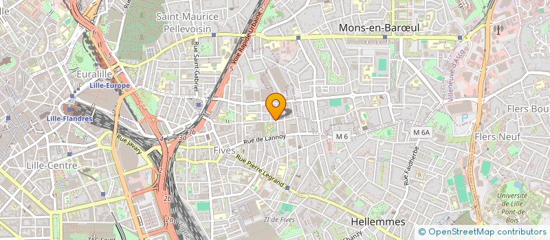 localisation de l'entreprise MADAME EMILIE LERUSTE à LILLE