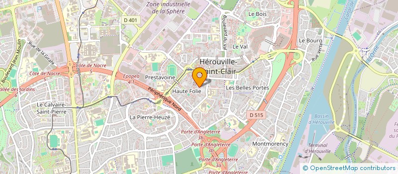 localisation de l'entreprise MADAME EMILIE LESSILLARD  HEROUVILLE-SAINT-CLAIR